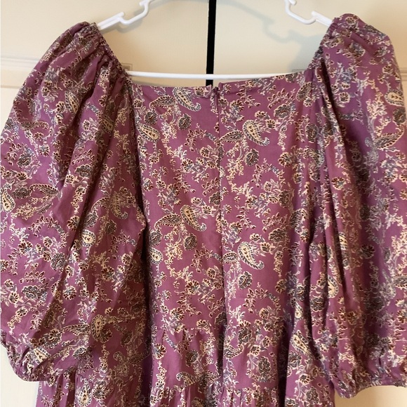 Bohme Puff Sleeve Midi Dress - Picture 4 of 4